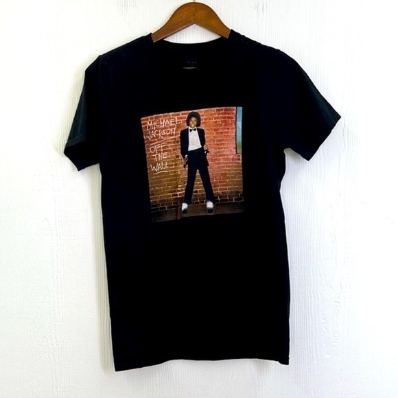 Michael Jackson - Off The Wall Michael Jackson Graphic Short Sleeve T Shirt SM - Picture 7 of 10